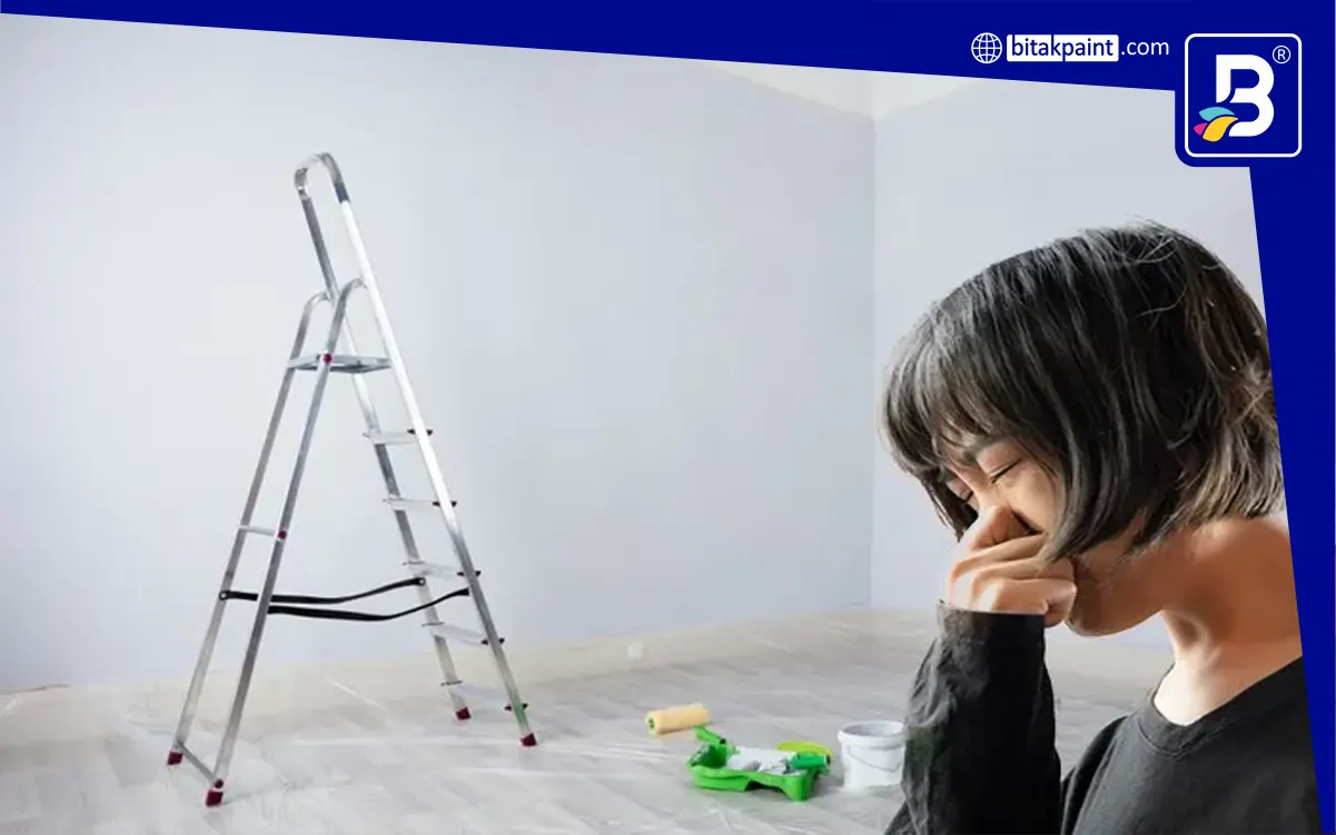 از بین بردن بوی رنگ روی چوب